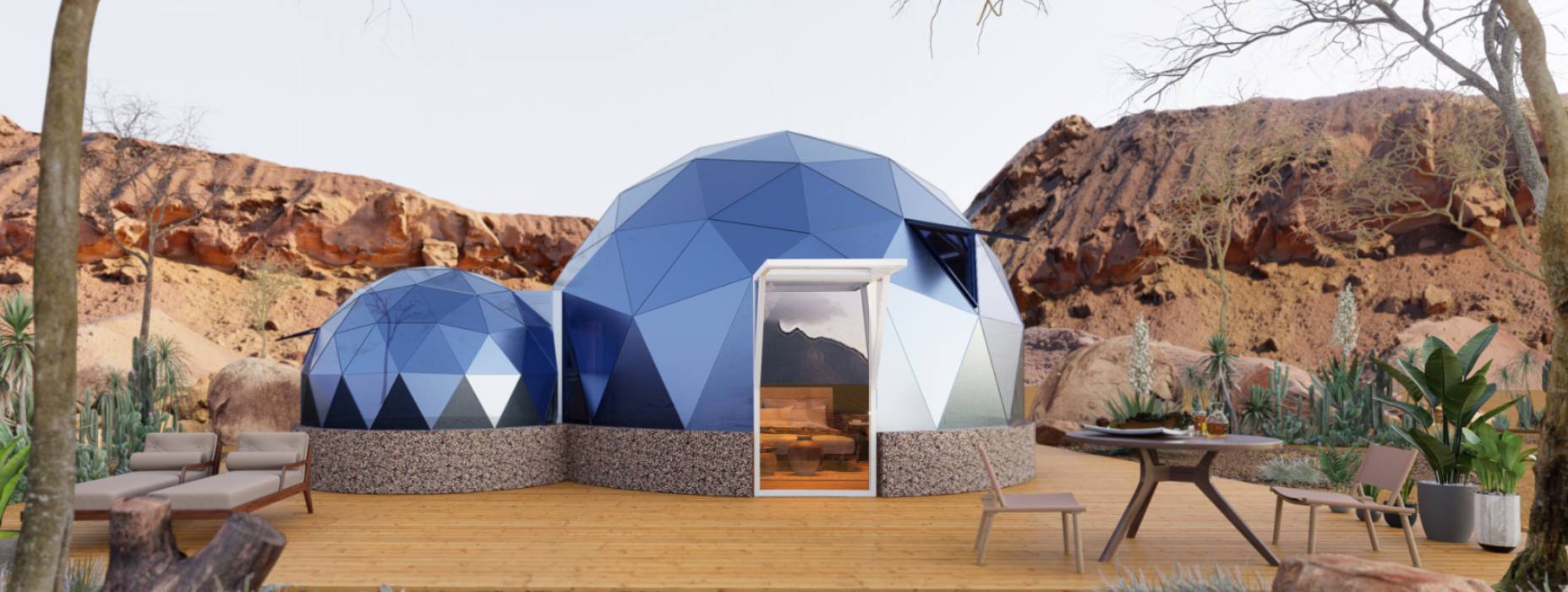 徽州区球形智能光伏玻璃星空房